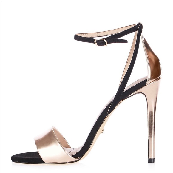 topshop rose gold heels